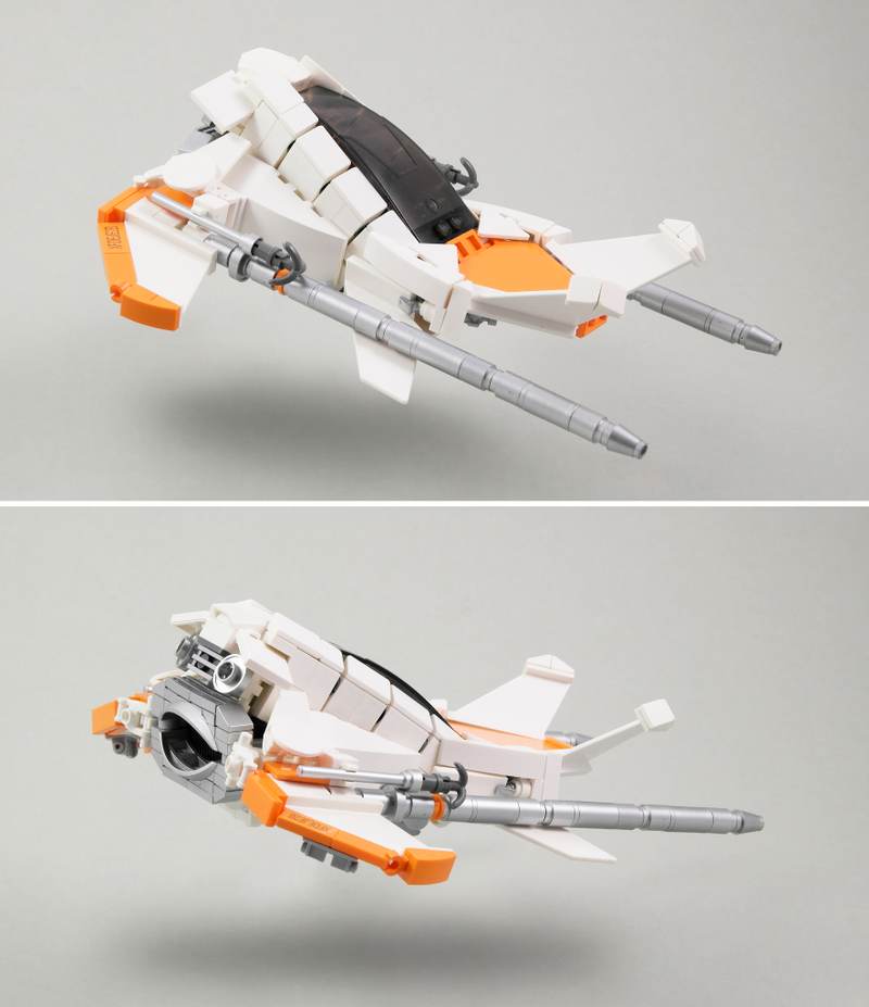 Illustration for article titled Redesigning Star Wars' Coolest Vehicles (Using LEGO)